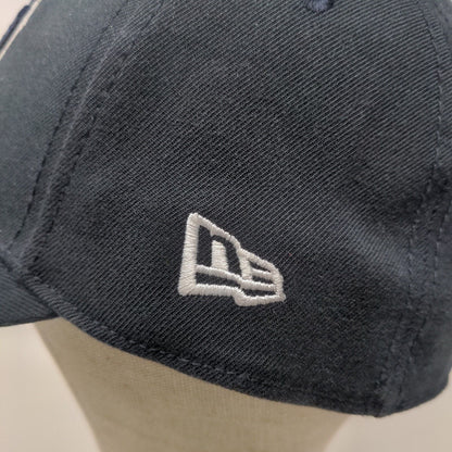 New Era Men's Fitted Hat Black Size M/L Embroidered New York Yankees Logo