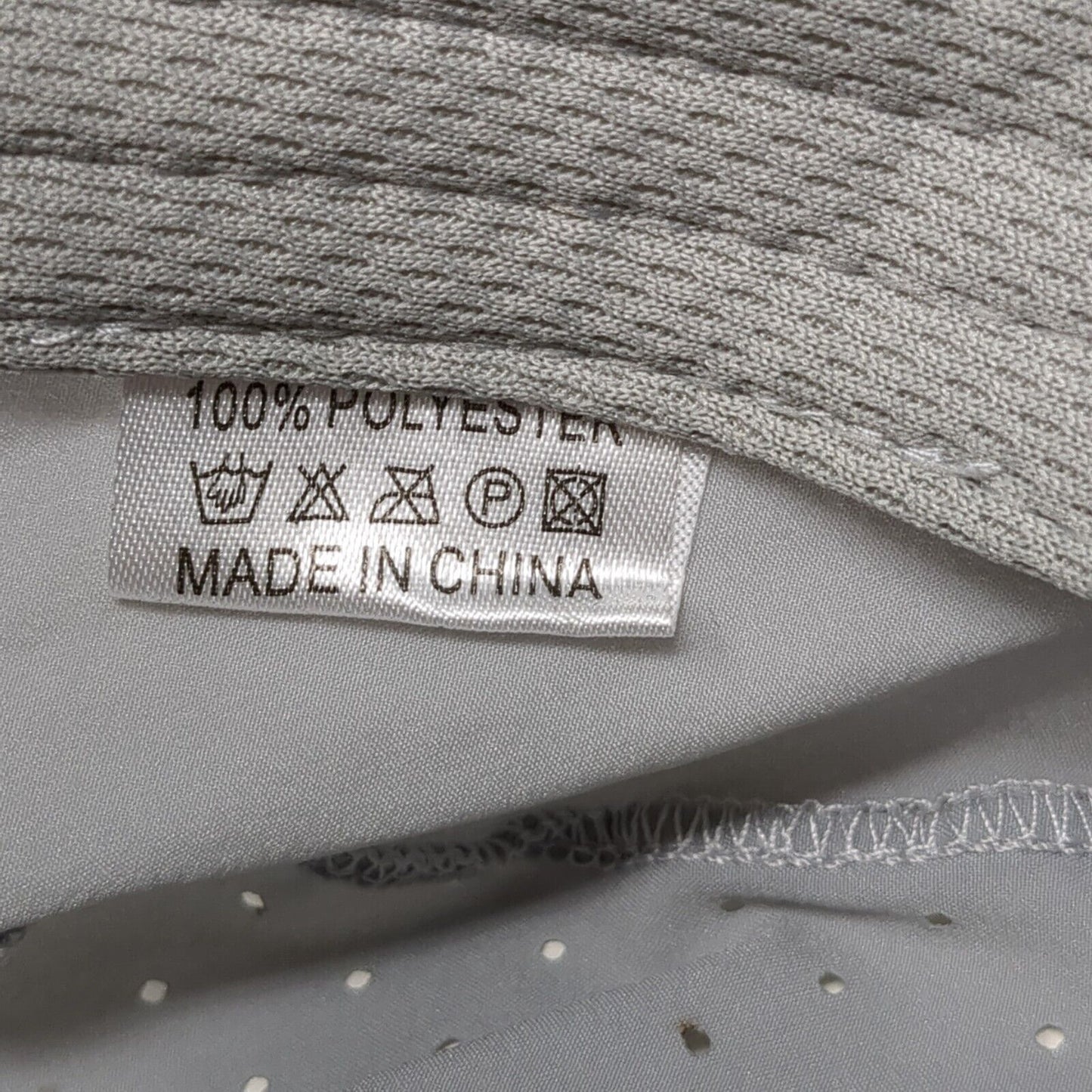Narason Slideback Hat Gray One Size Adjustable Lightweight Breathable Polyester