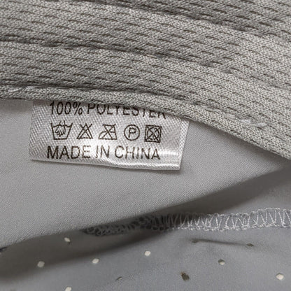 Narason Slideback Hat Gray One Size Adjustable Lightweight Breathable Polyester