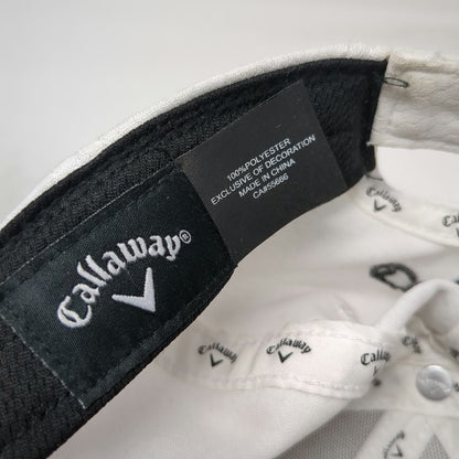 Callaway Baseball Cap White One Size The Highlands Golf Course Strapback Hat