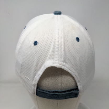 Ford Strapback Hat Blue One Size Adjustable Embroidered Vented Holes 6 Panel