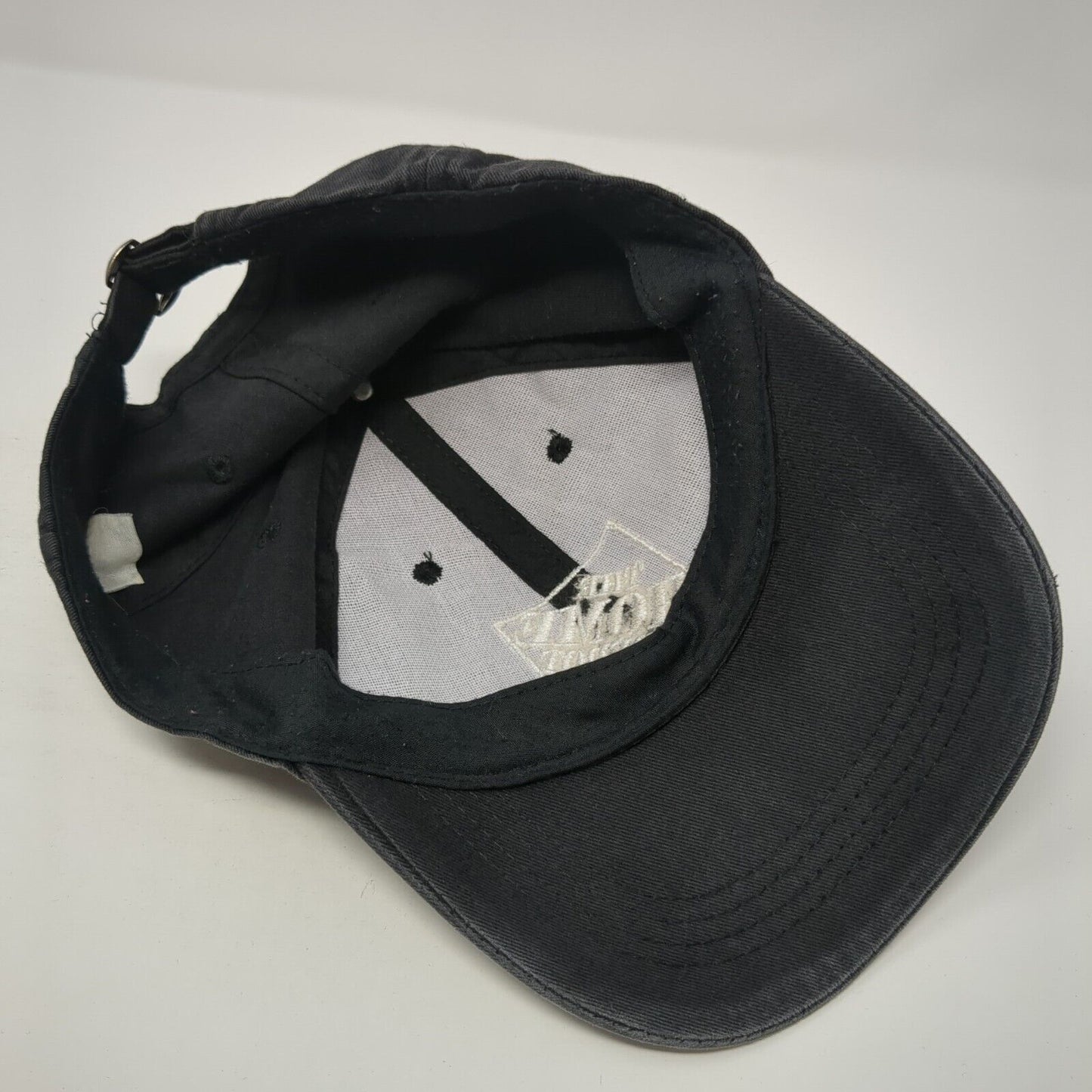 The Home Depot Slideback Baseball Cap Black One Size Adjustable Embroidered