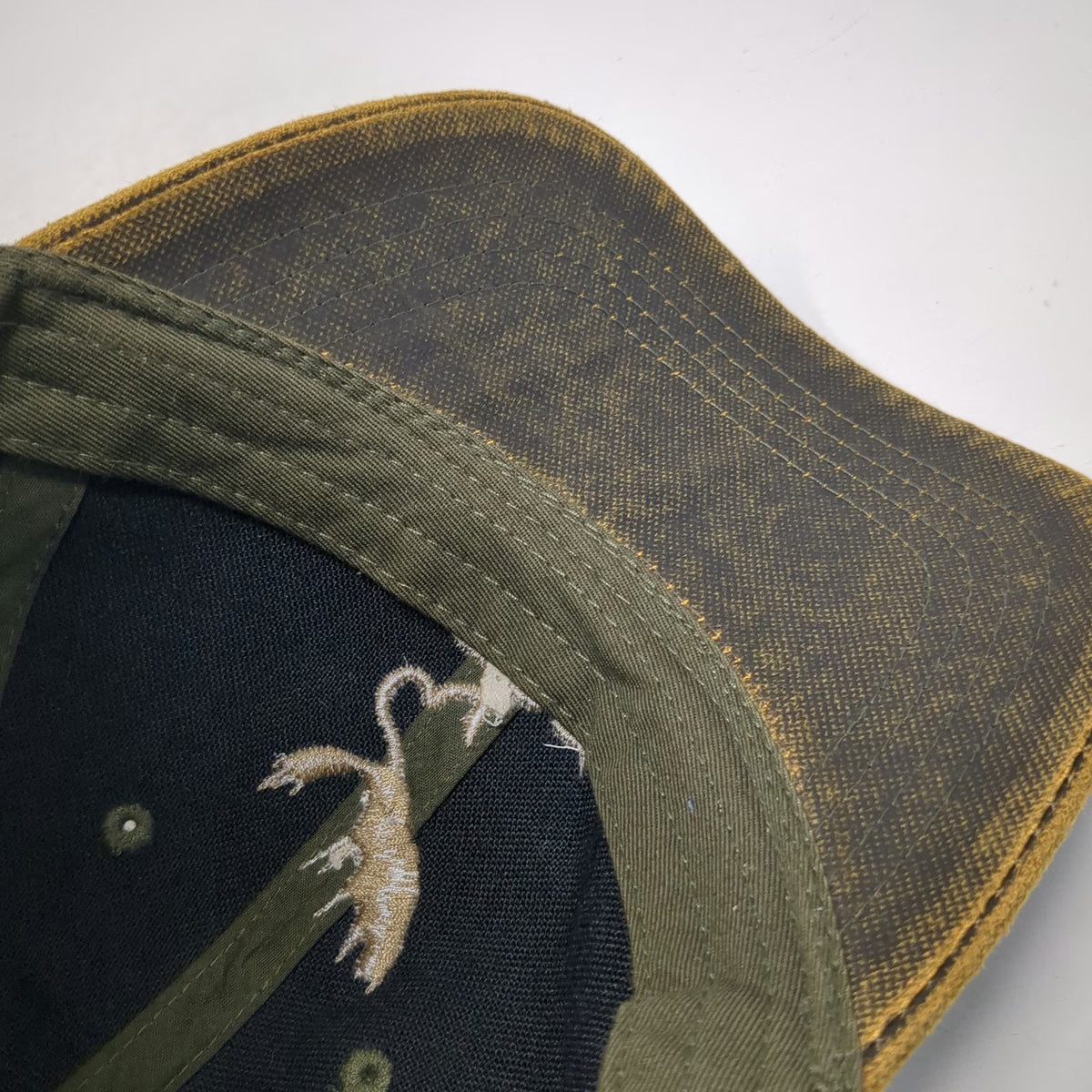 ACE USA Green Alaska Moose Embroidered Distressed Baseball Cap One Size Hat