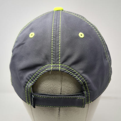 Imperial Baseball Cap Gray Yellow One Size Strapback Sawgrass Golf Hat Graphic