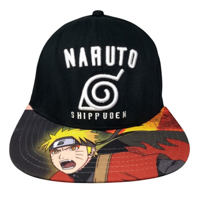 Naruto Shippuden Snapback Hat Multi OSFM Adjustable Embroidered Anime