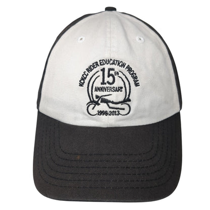 Kckcc Rider Education Program 15th Anniversary Baseball Cap Black OS Adjustable