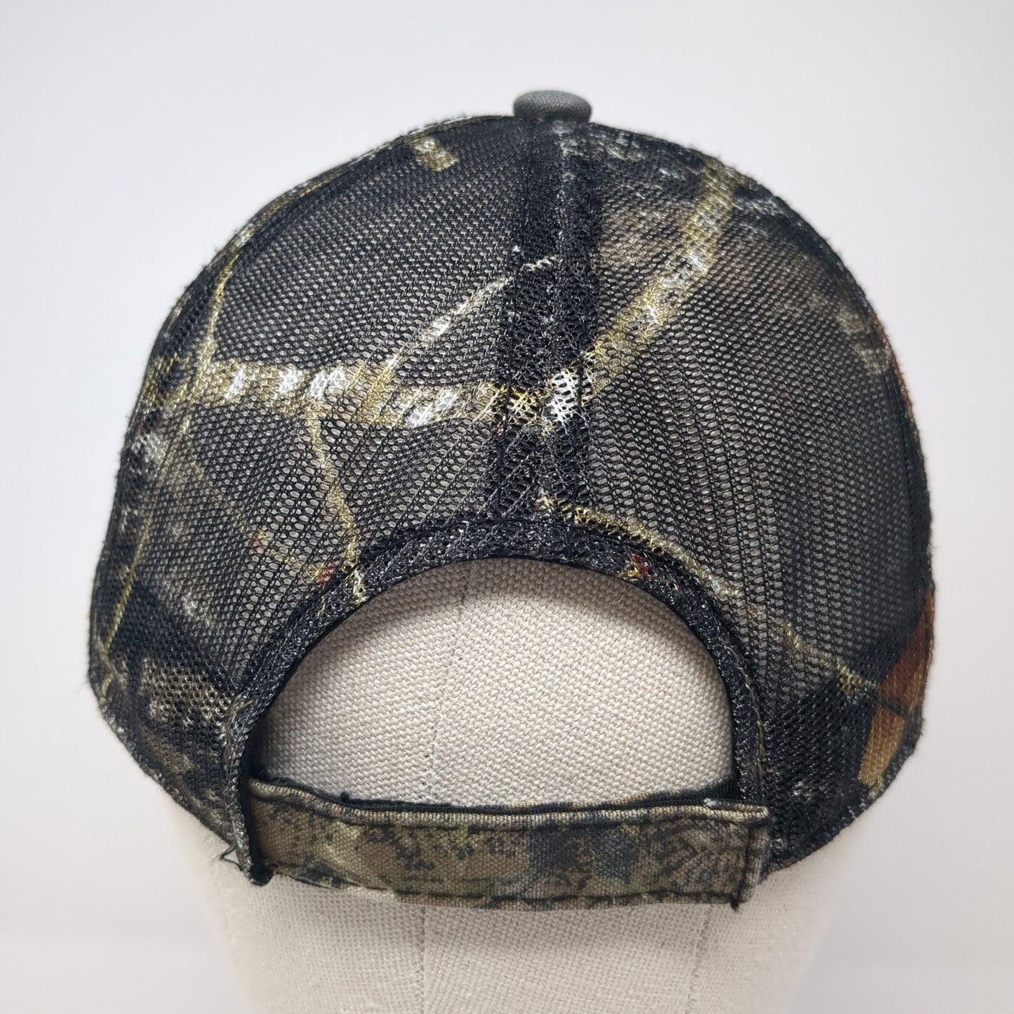 Lutesville Motor Co. Ford Strapback Trucker Hat Multi One Size Camo