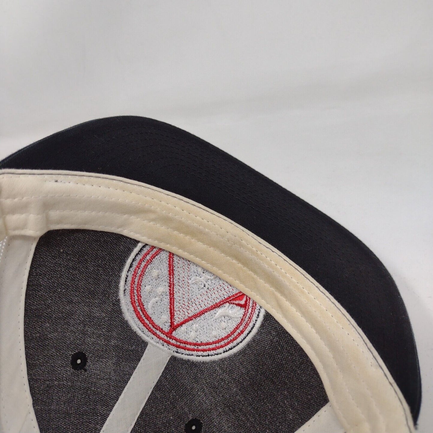 Hooey Music Snapback Mesh Back Trucker Hat Multi One Size Colorblock