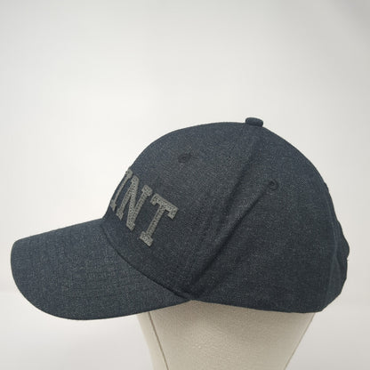 Vivint Strapback Baseball Cap Black One Size Adjustable Embroidered Provo Utah