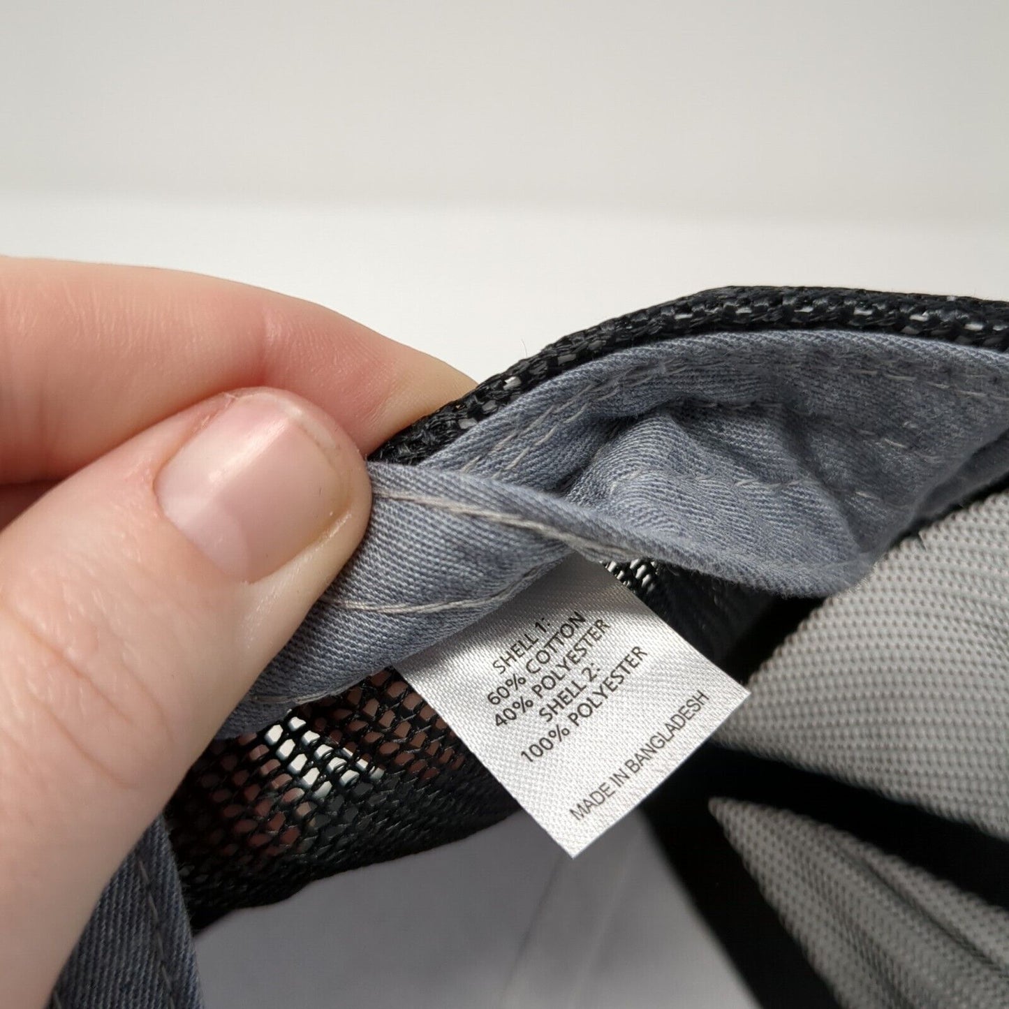 Elite Silo Snapback Trucker Hat Gray One Size Mesh Back Adjustable