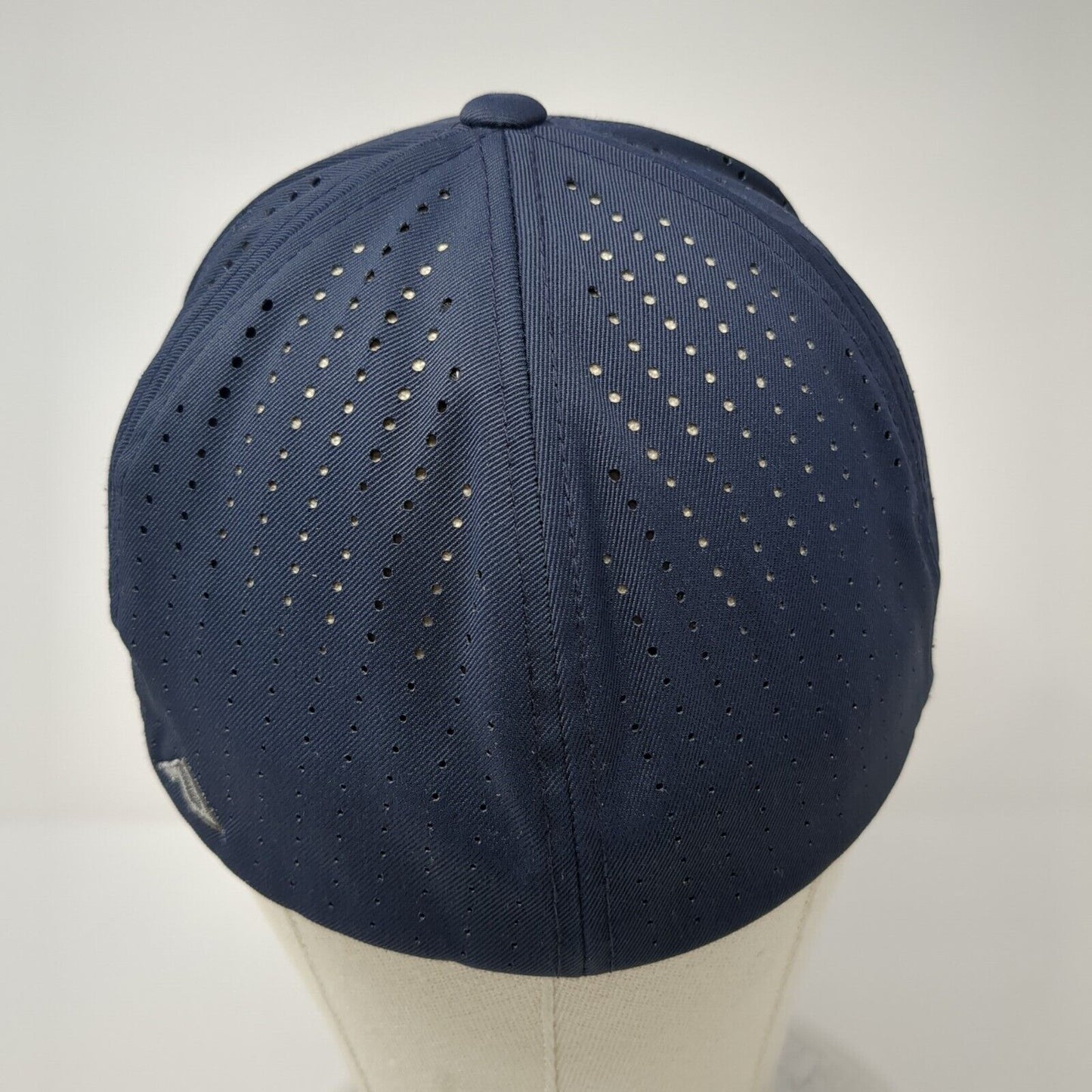 Uncharted Recreation Fitted Hat Blue S/M Embroidered 474F Pacific Headwear
