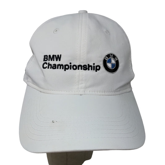 Ahead Men's Strapback Hat White BMW Championship Embroidered Logo