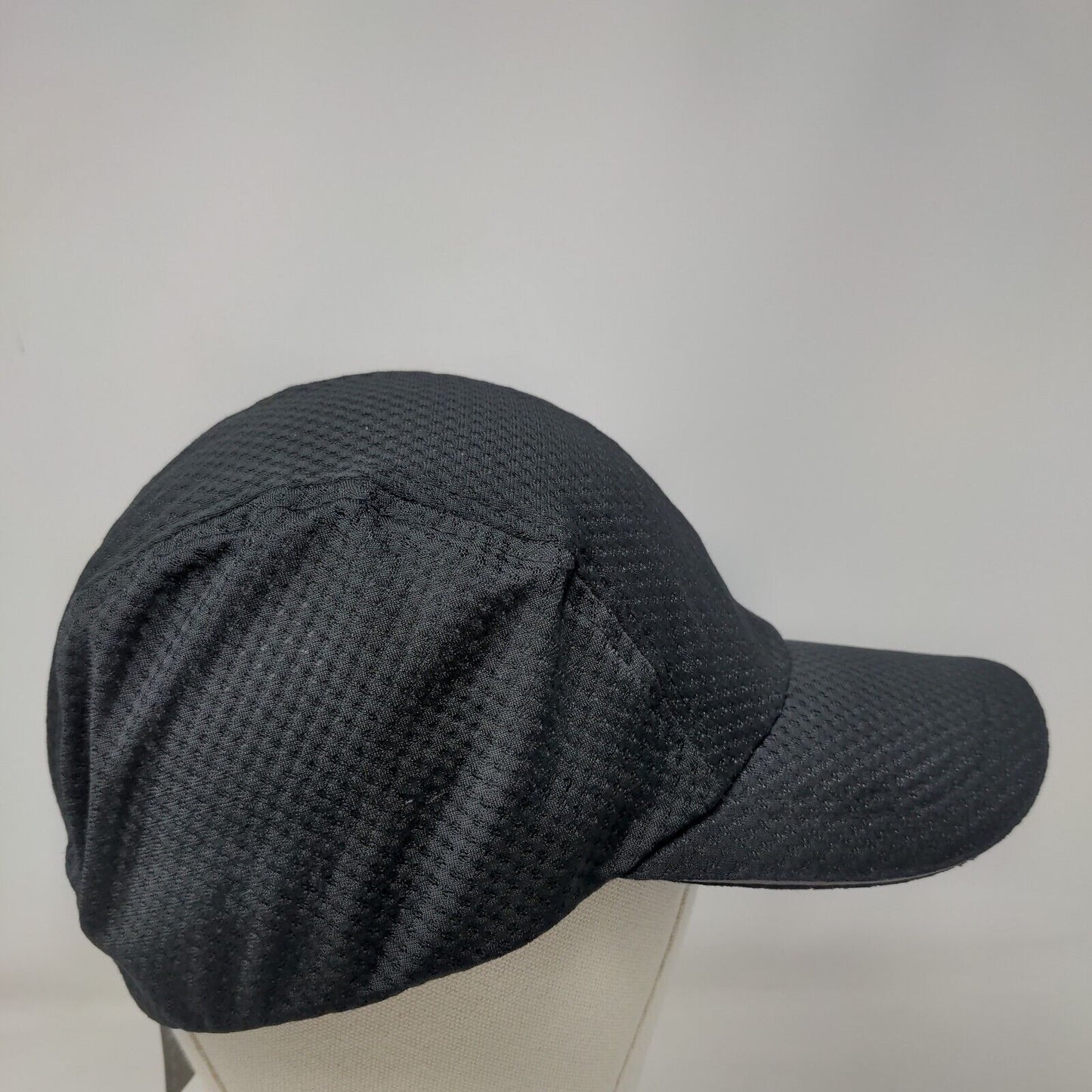 ZYLIOO Oversized Caps Fitted 5 Panel Hat Black 61-64cm Breathable Polyester