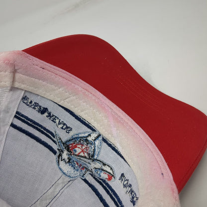 Destroyer Idaho Steelheads ECHL Trucker Hat Blue Red White One Size Pepsi 2004