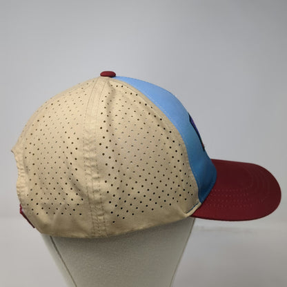 Boco Gear 5 Panel Blue Red Beige One Size Sedona Canyons 125 Performance Hat