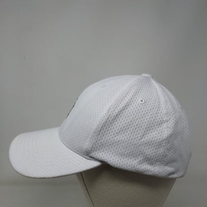 Masters Strapback Hat White One Size Adjustable Embroidered American Needle