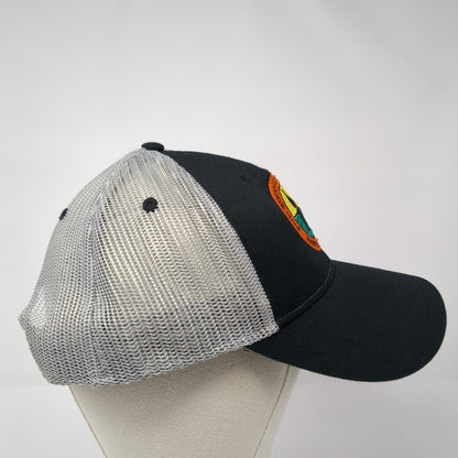 Harvest Of Hope Snapback Trucker Hat Black One Size Mesh Back Otto