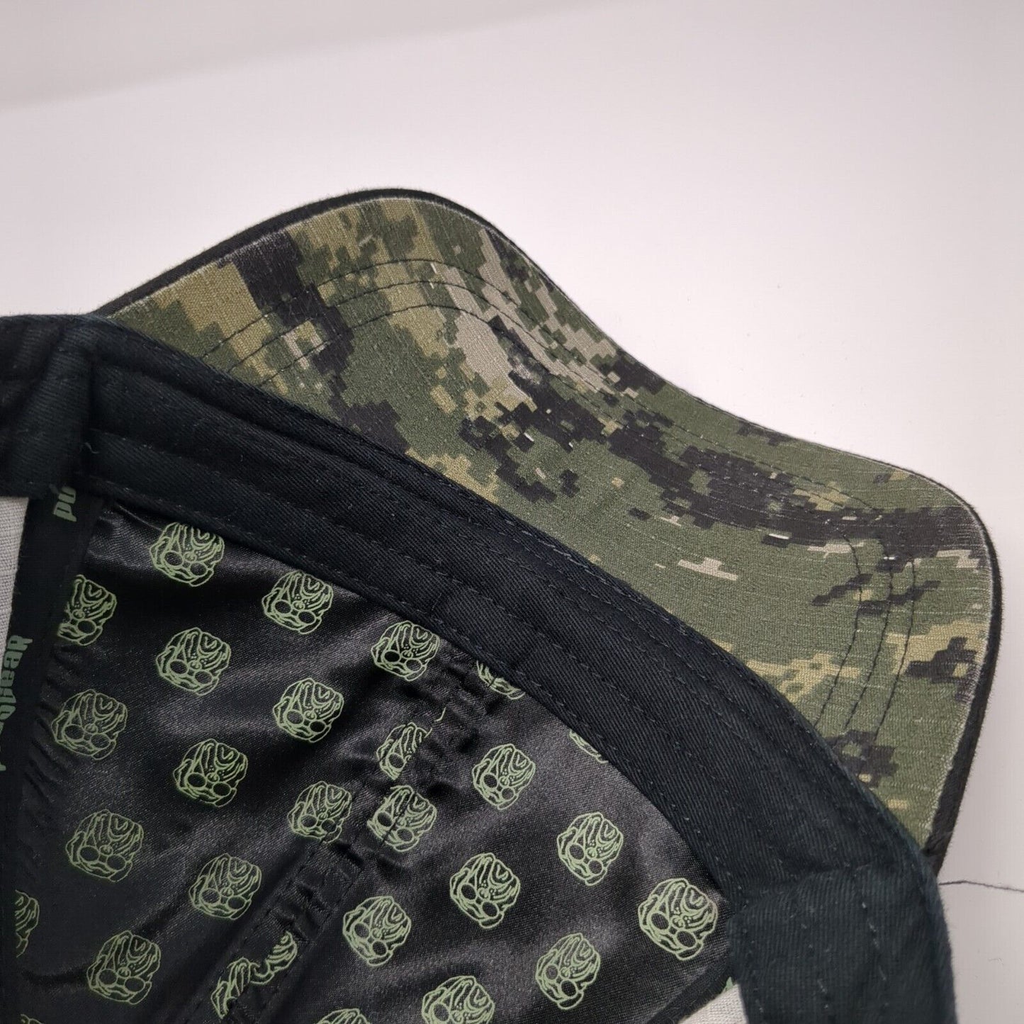 Pugs Strapback Hat Digital Camo One Size Adjustable Blank 6 Panel