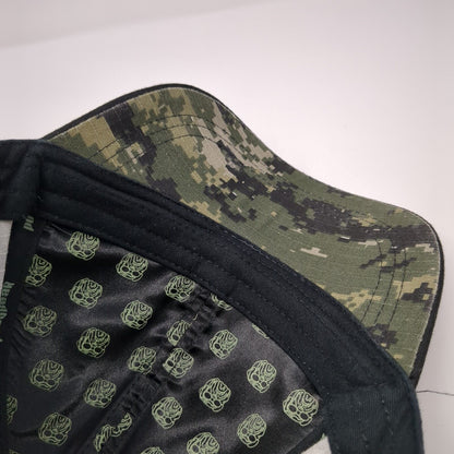 Pugs Strapback Hat Digital Camo One Size Adjustable Blank 6 Panel