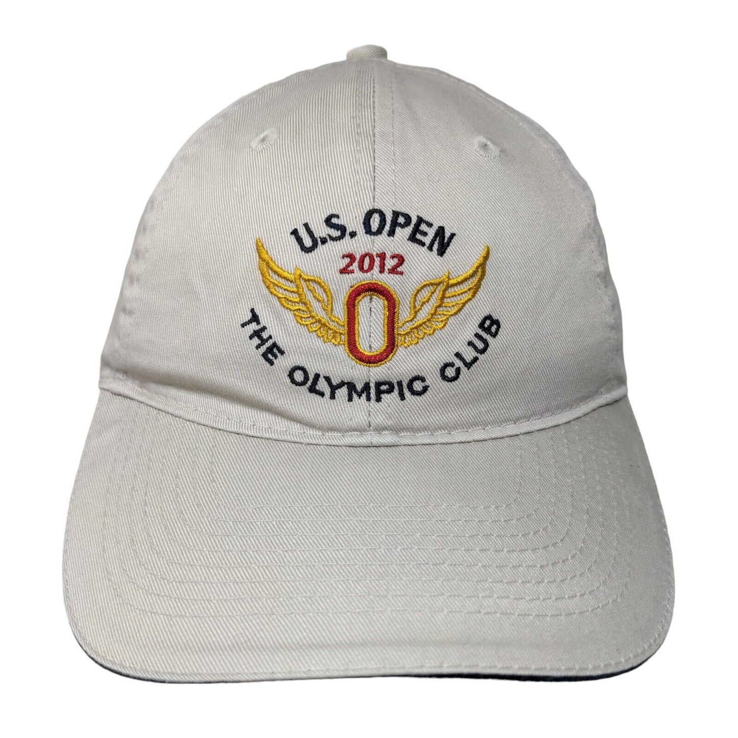 US Open 2012 The Olympic Club Slideback Hat Tan One Size USGA Member