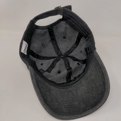 Let's Go Brandon Slideback Hat Gray One Size Adjustable Patriotic Cotton