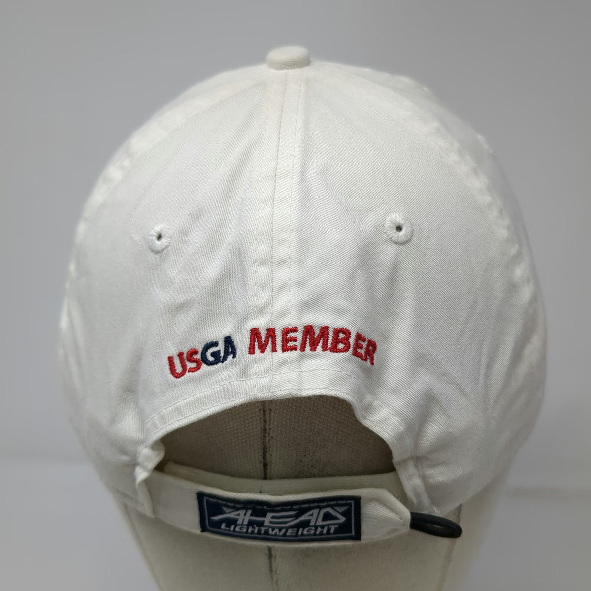 Ahead Baseball Cap White One Size 122nd U.S. Open Country Club USGA Member Hat