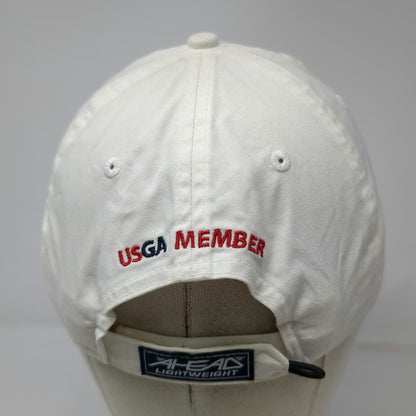 Ahead Baseball Cap White One Size 122nd U.S. Open Country Club USGA Member Hat