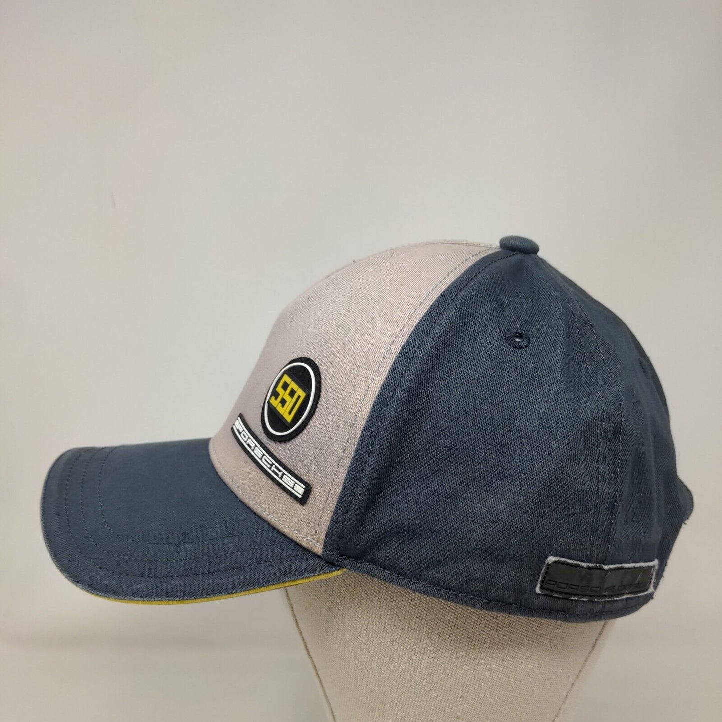 Porsche 550 Snapback Hat Multicolor OSFA Adjustable Patch Logo Adidas