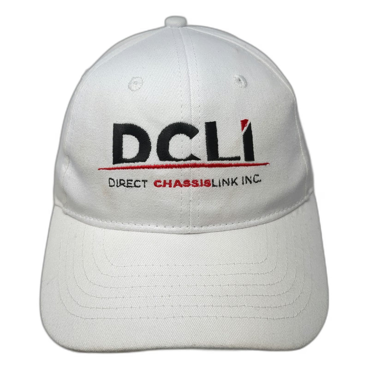 Otto DCLI Direct ChassisLink Inc Baseball Cap White One Size Cotton Strapback