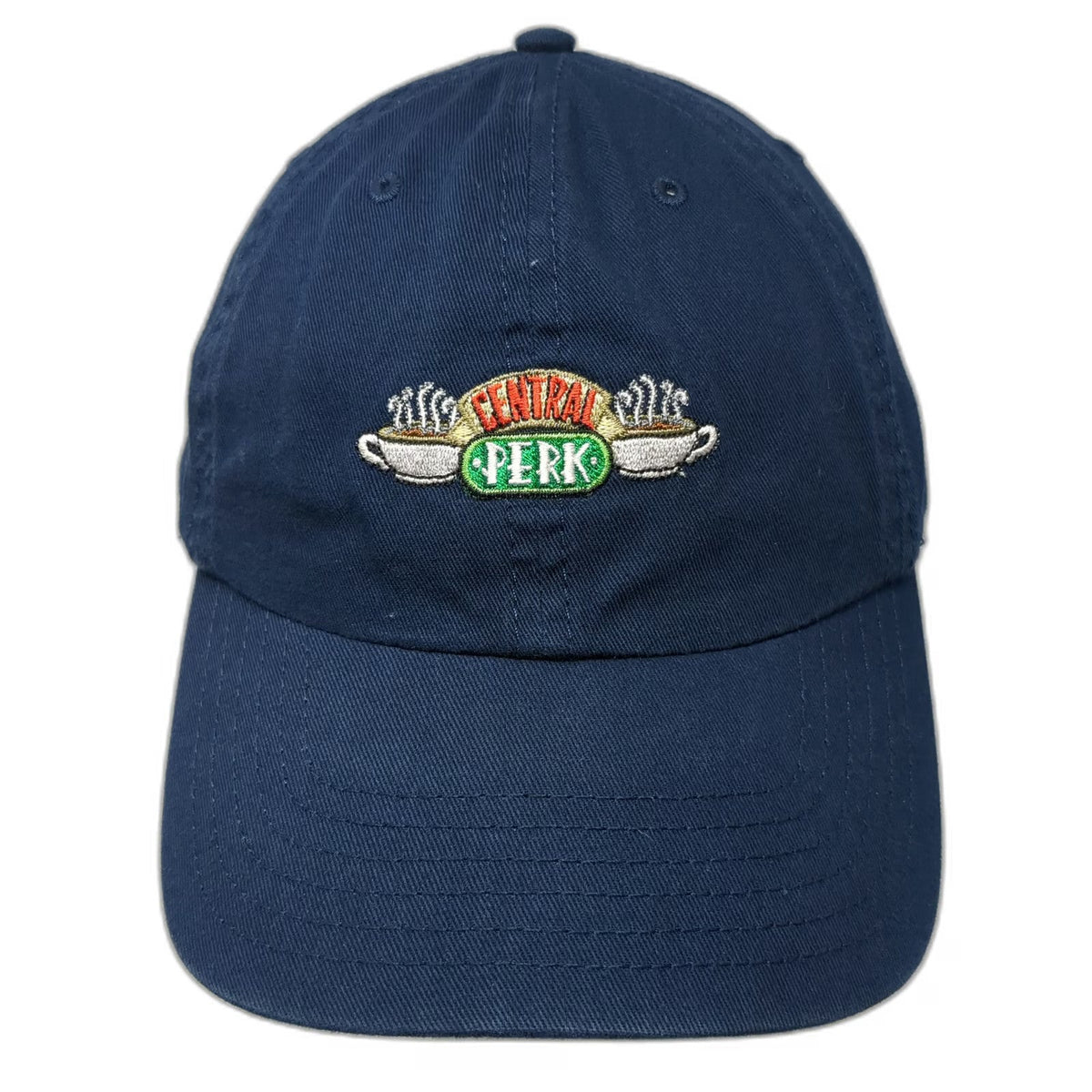 Warner Bros Central Perk Friends Blue Baseball Cap One Size Slideback Hat TV
