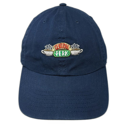 Warner Bros Central Perk Friends Blue Baseball Cap One Size Slideback Hat TV
