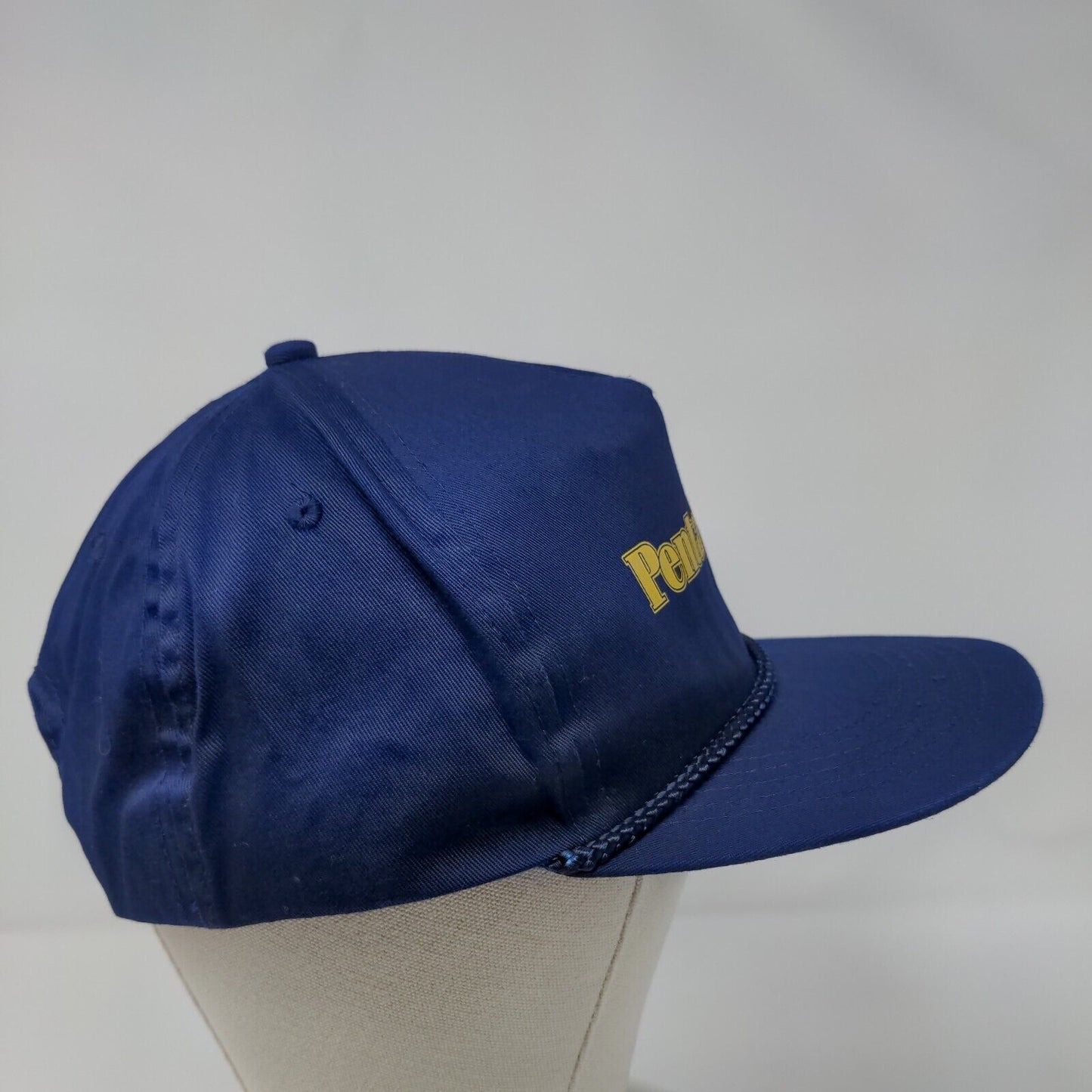 Penta Soil Snapback Rope Hat Blue OSFA Adjustable Solid Vent Holes