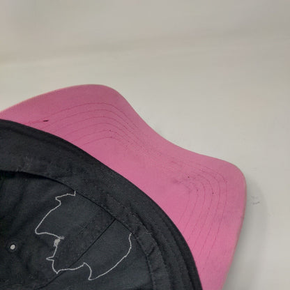 Supergirl Patch Strapback Hat Black Youth Adjustable Vent Holes