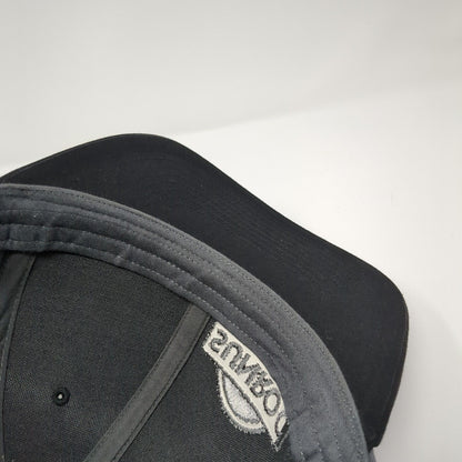 Sunroc Snapback Hat Black One Size Colorblock Clyde Richardson 6 Panel