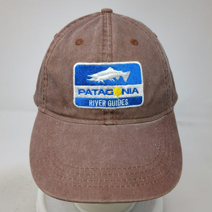 Ouray Patagonia River Guides Baseball Cap Brown One Size Fishing Strapback Hat