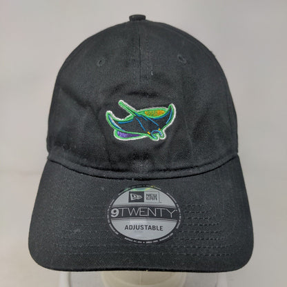 Tampa Bay Rays Slideback Hat Black OSFA Embroidered Logo New Era 9Twenty Logo
