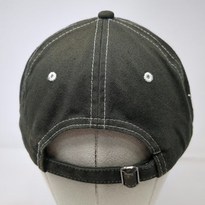 Titleist Baseball Cap Black One Size Hat Meadow Lakes Golf Cotton Slideback