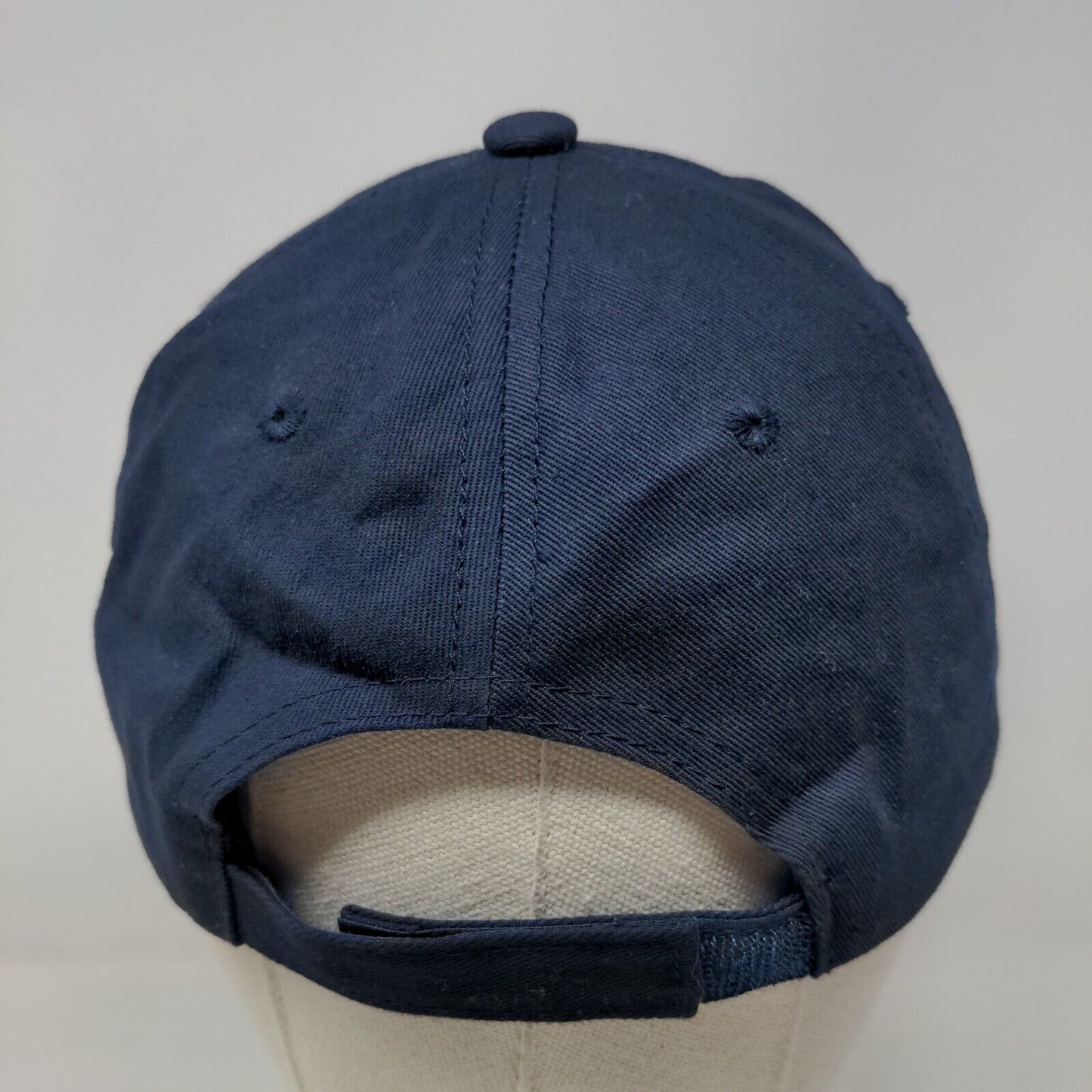 Nashville Tennessee Guitar Strapback Hat Blue One Size Embroidered