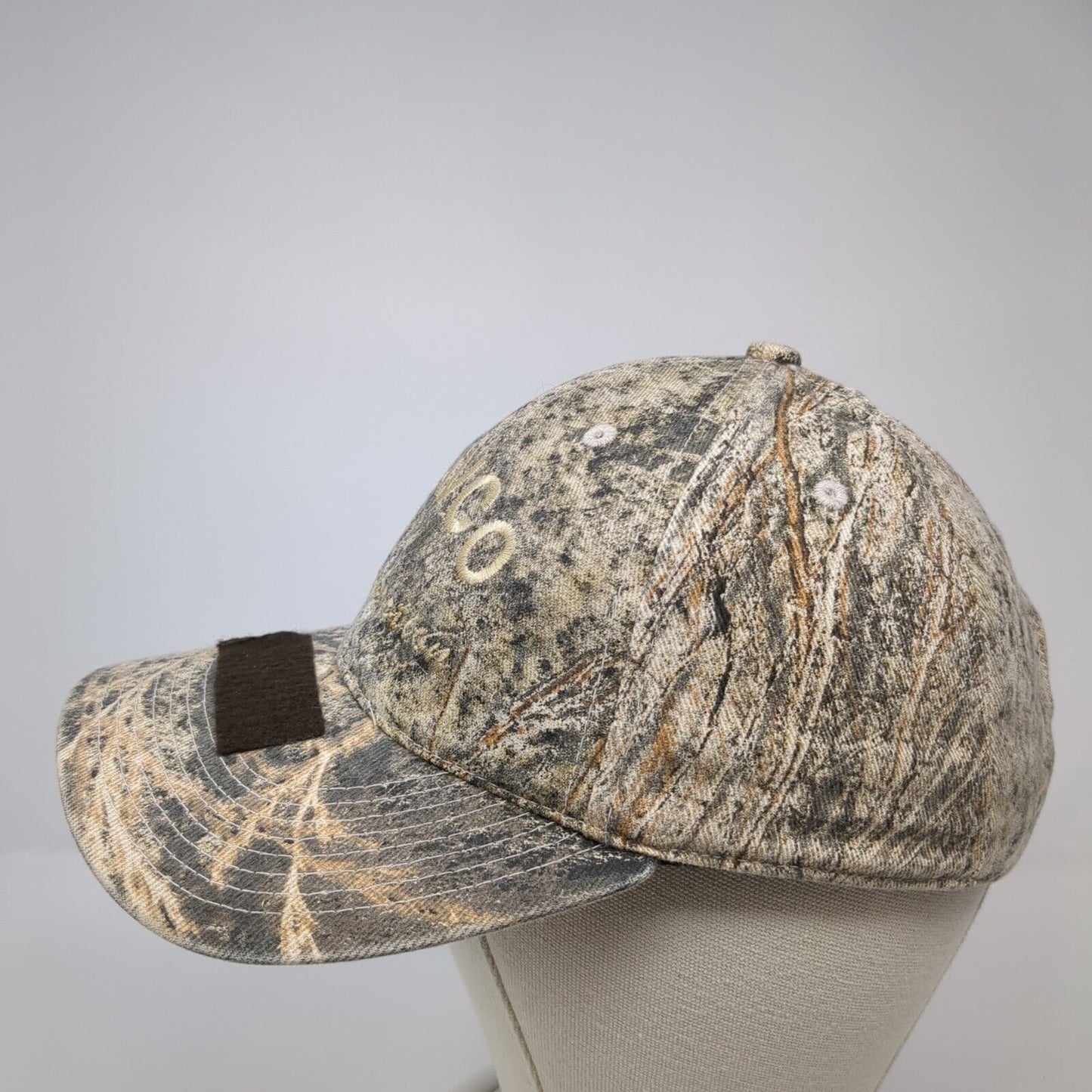 Travco Construction Strapback Hat Camo One Size Adjustable Hunting