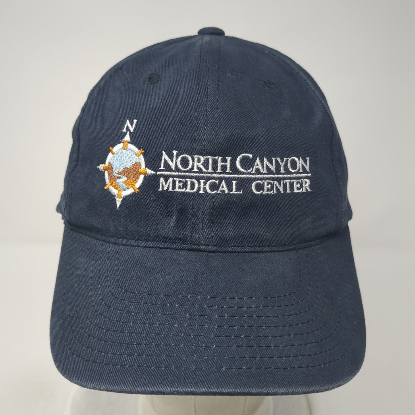 North Canyon Medical Center Fitted Baseball Cap Blue XL Port Authority