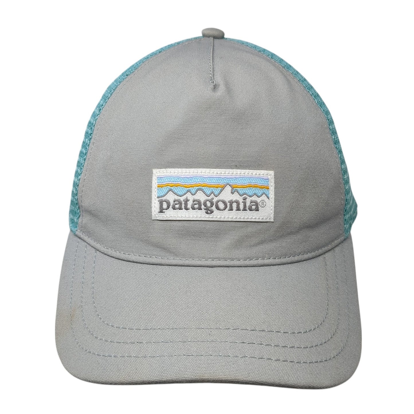 Patagonia Patch Snapback Mesh Back Trucker Hat Multi One Size Mesh Back