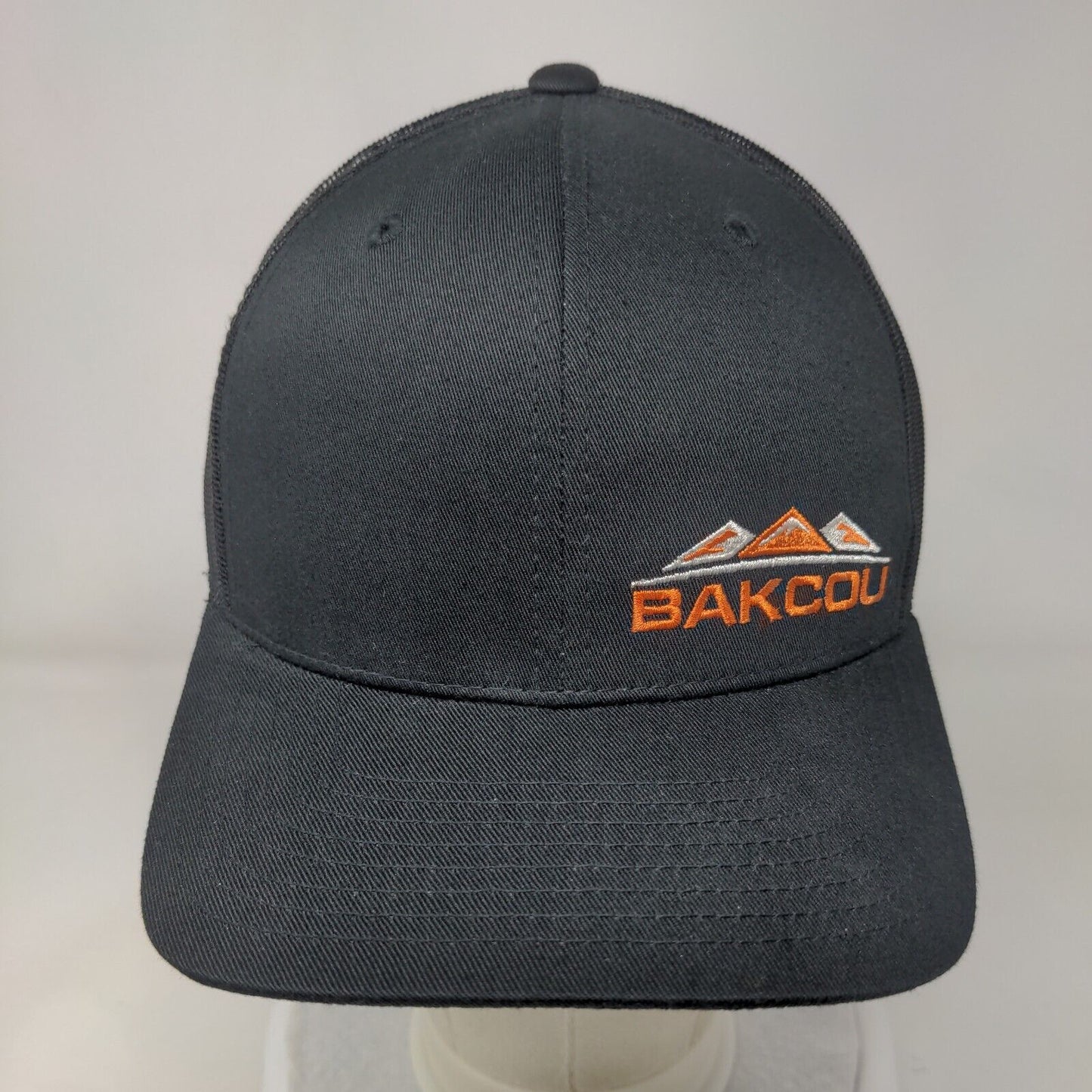 BAKCOU Tribe Member Snapback Trucker Hat Black One Size Adjustable Mesh Back