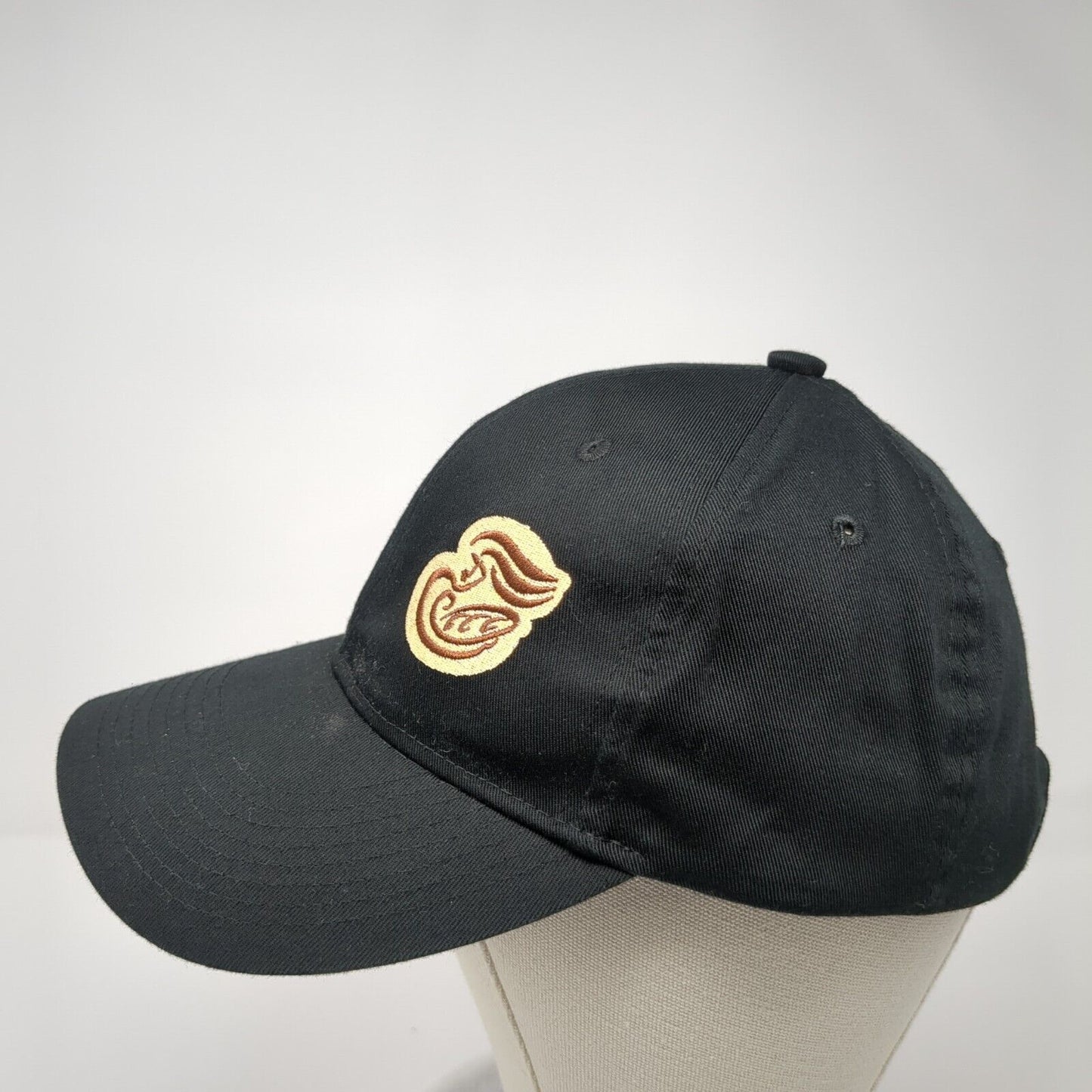 Panera Bread Slideback Hat Black One Size Adjustable Embroidered Port Authority