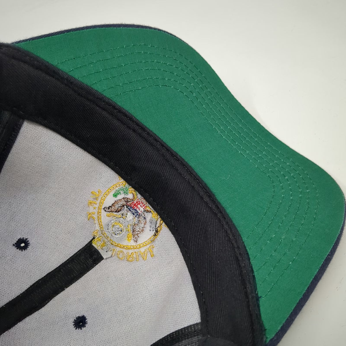 Snapback Blue One Size JFK Memorial Hyannis MA American Flag Made in USA Hat