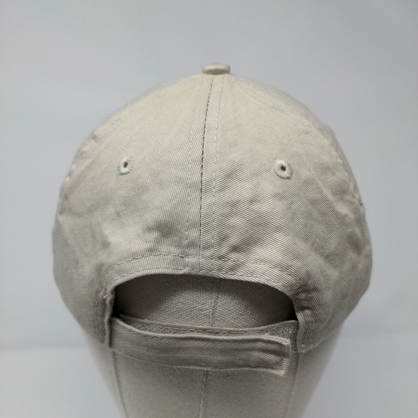 Great Grains Bakery Strapback Hat Tan OSFA Embroidered Port & Company