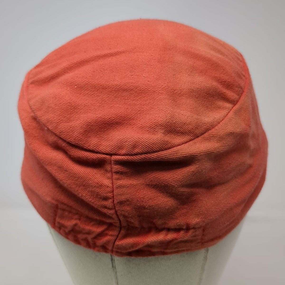 Coca-Cola Red One Size Army Cap Hat Flat Top Cadet Graphic Elastic Back Cotton