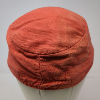 Coca-Cola Red One Size Army Cap Hat Flat Top Cadet Graphic Elastic Back Cotton