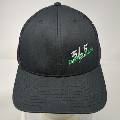 Richardson Trucker Hat Black One Size GoGo squeeZ 365 Days Safe Snapback Mesh