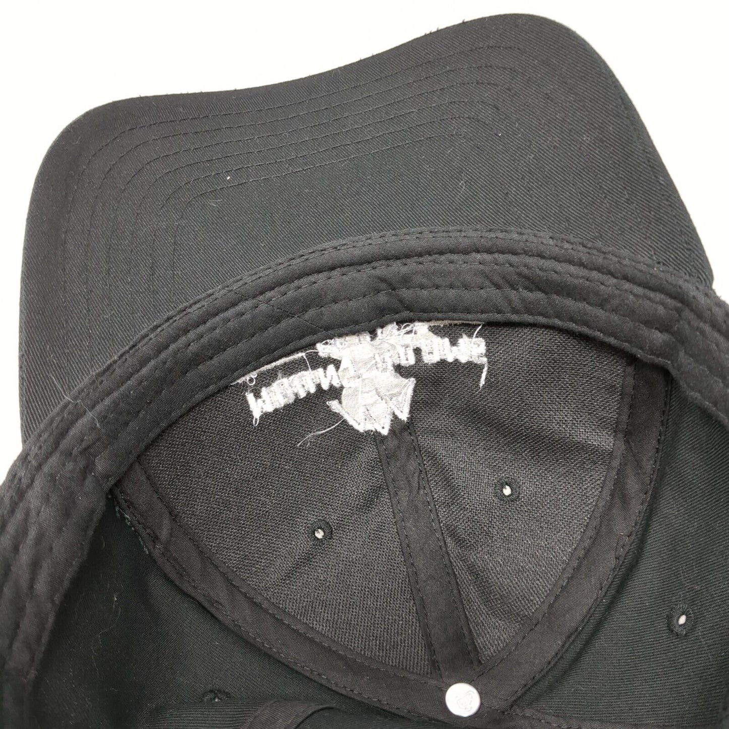 Mount Adams Fruit Snapback Hat Black One Size Embroidered 6 Panel Otto