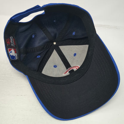OC Sports Chicago Cubs MLB Baseball Cap Blue One Size Strapback Curved Brim Hat